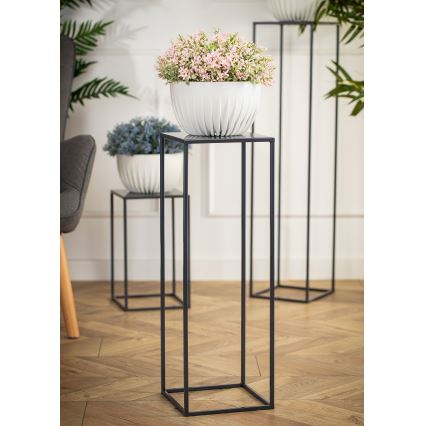 Bloemen standaard 70x24 cm antraciet