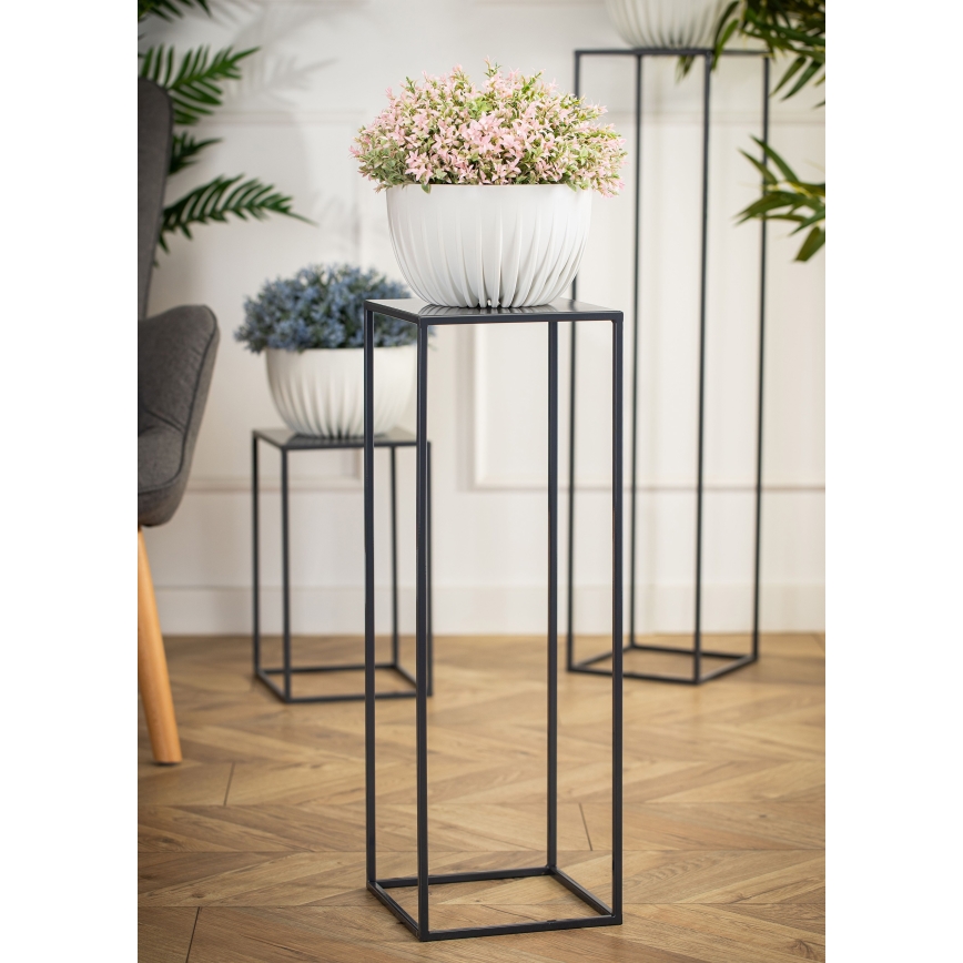 Bloemen standaard 70x24 cm antraciet