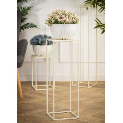 Bloemen standaard 70x24 cm crème