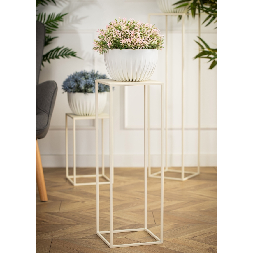Bloemen standaard 70x24 cm crème