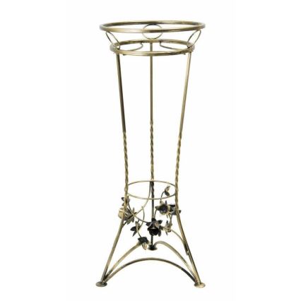 Bloemen standaard 72x28 cm goud