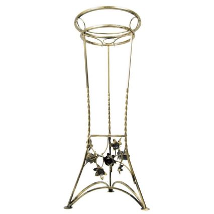 Bloemen standaard 72x28 cm goud