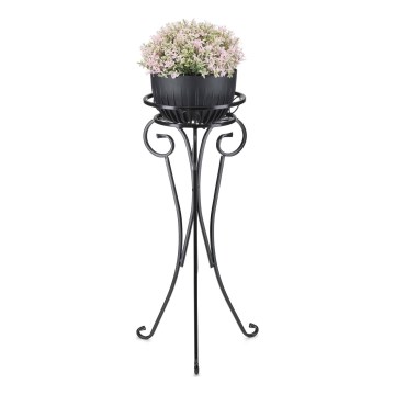 Bloemen standaard 74x34 cm zwart