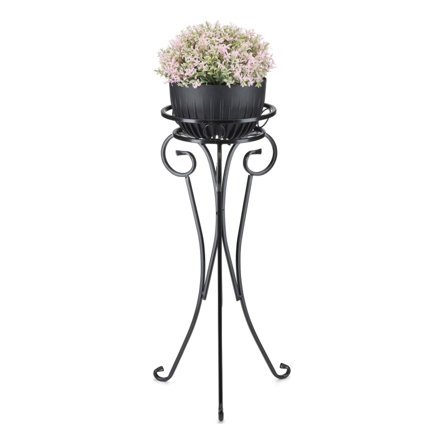 Bloemen standaard 74x34 cm zwart