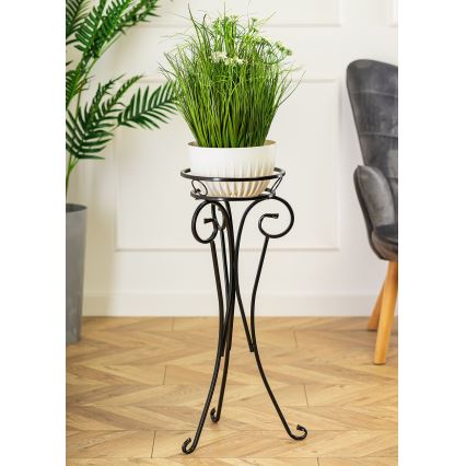 Bloemen standaard 74x34 cm zwart