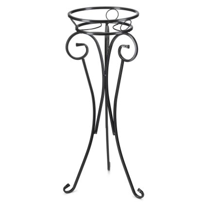 Bloemen standaard 74x34 cm zwart