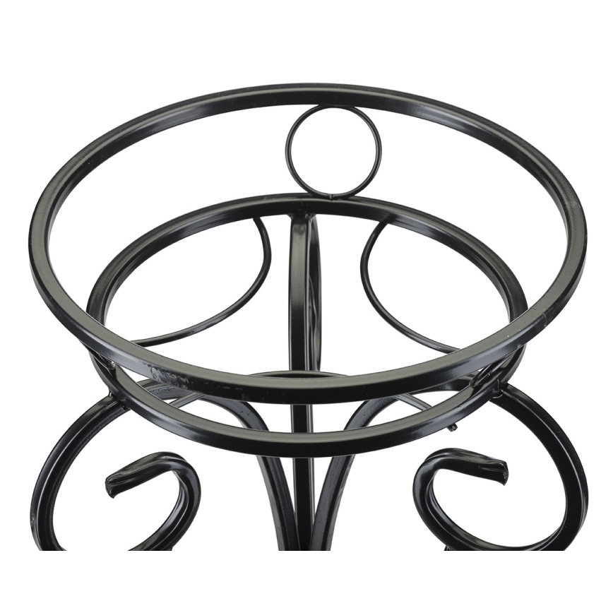 Bloemen standaard 74x34 cm zwart