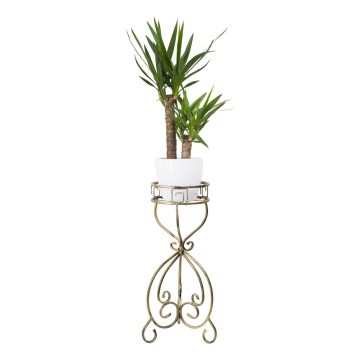 Bloemen standaard 76x32 cm goud