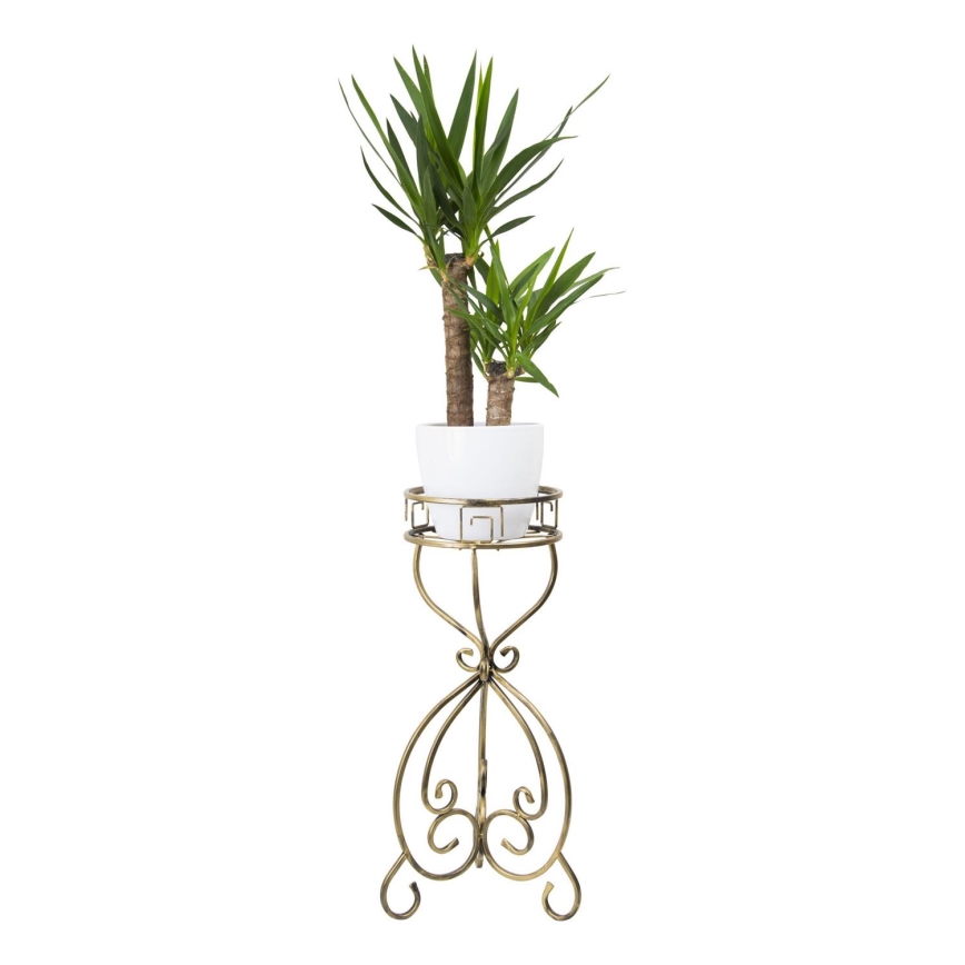 Bloemen standaard 76x32 cm goud