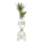 Bloemen standaard 76x32 cm goud