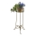 Bloemen standaard 88x28 cm goud