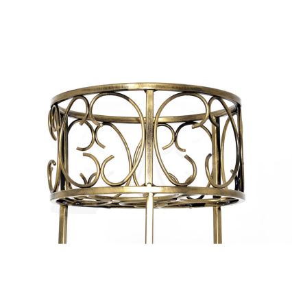 Bloemen standaard 88x28 cm goud