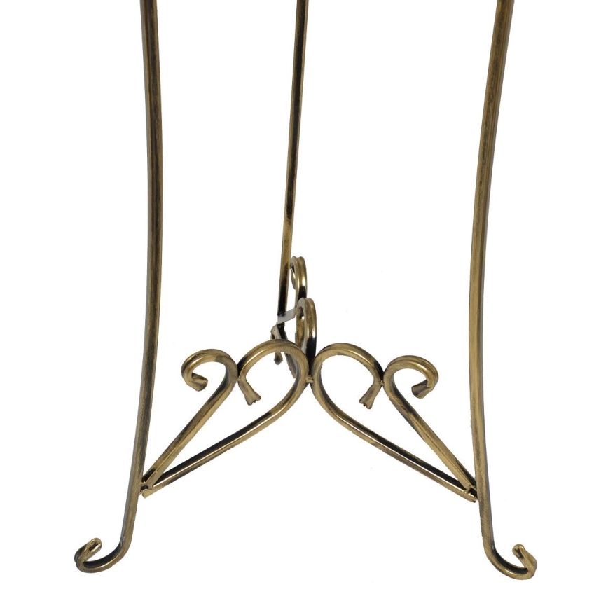 Bloemen standaard 88x28 cm goud