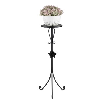 Bloemen standaard 95x39 cm zwart