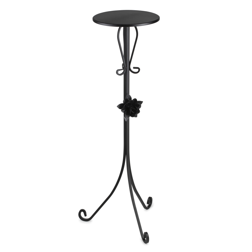 Bloemen standaard 95x39 cm zwart