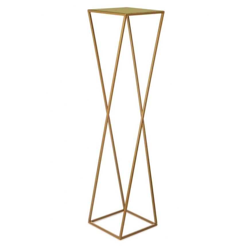 Bloemenstandaard 100x24 cm goud