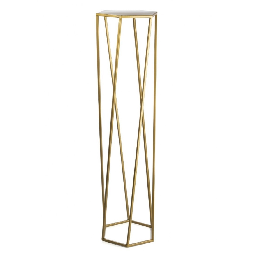 Bloemenstandaard 100x24 cm goud