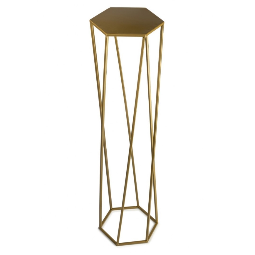 Bloemenstandaard 100x24 cm goud