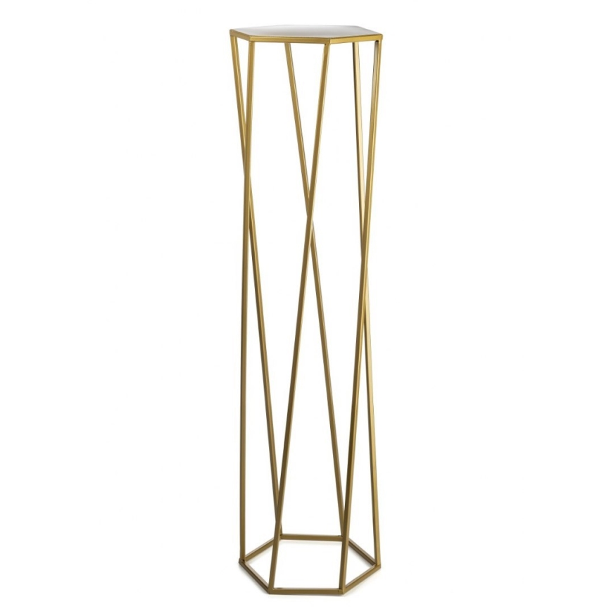 Bloemenstandaard 100x24 cm goud