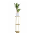 Bloemenstandaard 100x24 cm goudkleurig