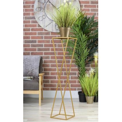 Bloemenstandaard 100x24 goudkleurig