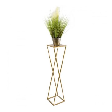 Bloemenstandaard 100x24 goudkleurig