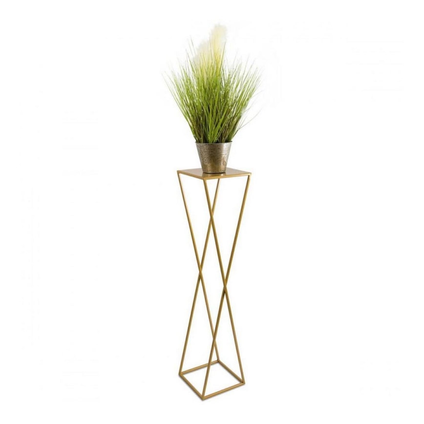Bloemenstandaard 100x24 goudkleurig