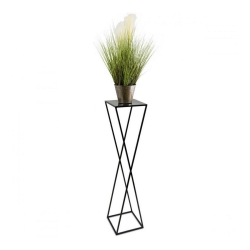 Bloemenstandaard 100x24 zwart