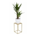Bloemenstandaard 40x24 cm goudkleurig