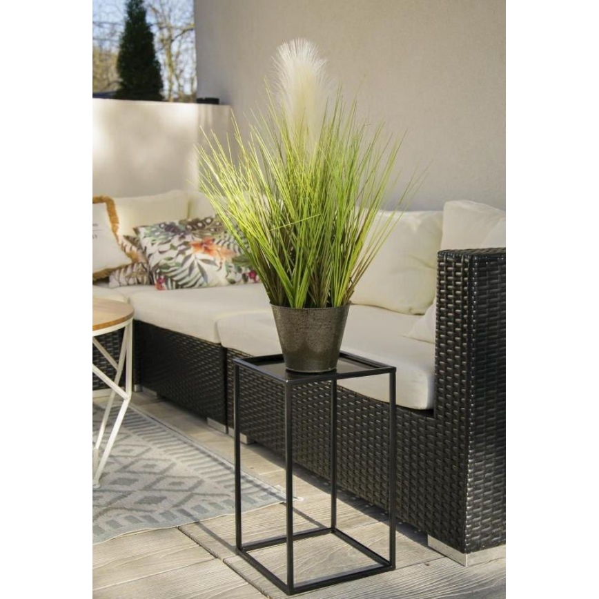Bloemenstandaard 40x24 cm zwart