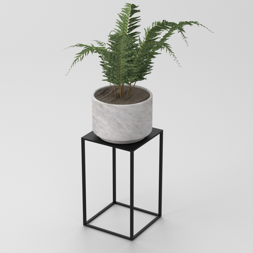Bloemenstandaard 40x24 cm zwart