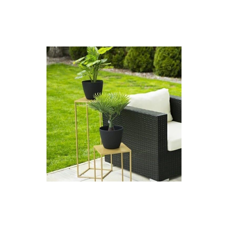 Bloemenstandaard 70x24 cm goud