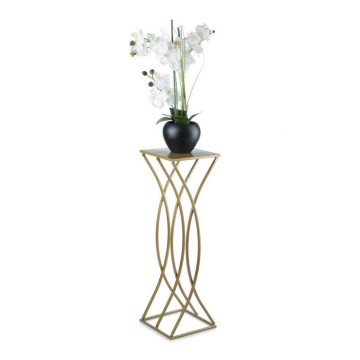 Bloemenstandaard 75x23 cm goud