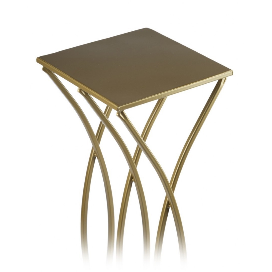 Bloemenstandaard 75x23 cm goud