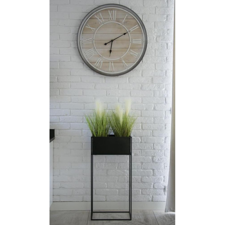 Bloemenstandaard 90x44 cm zwart