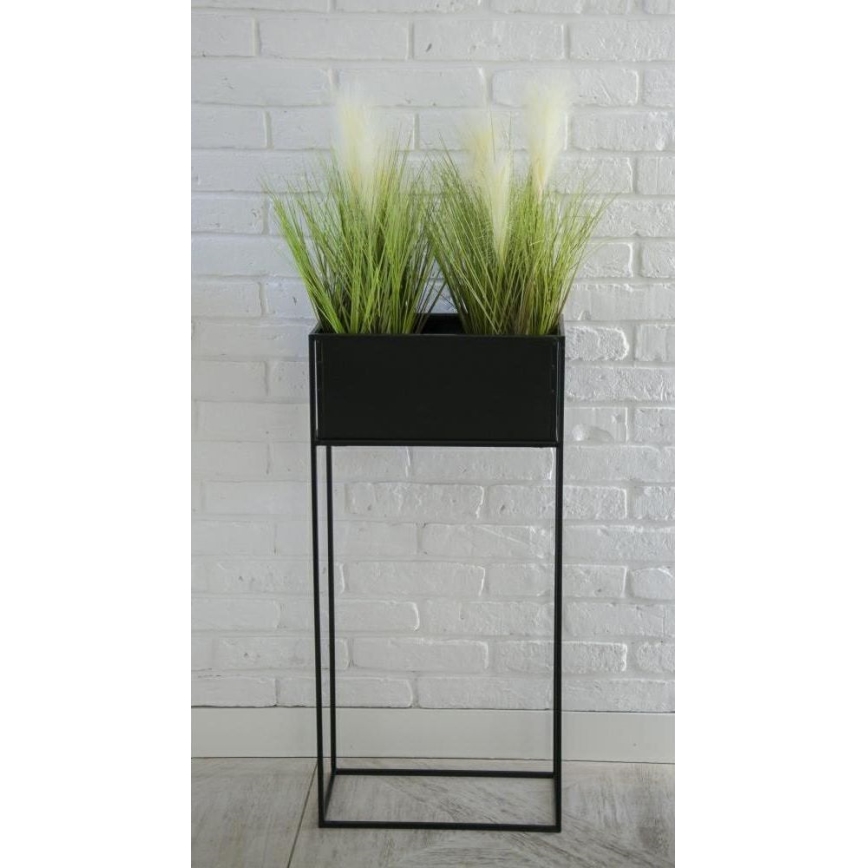 Bloemenstandaard 90x44 cm zwart