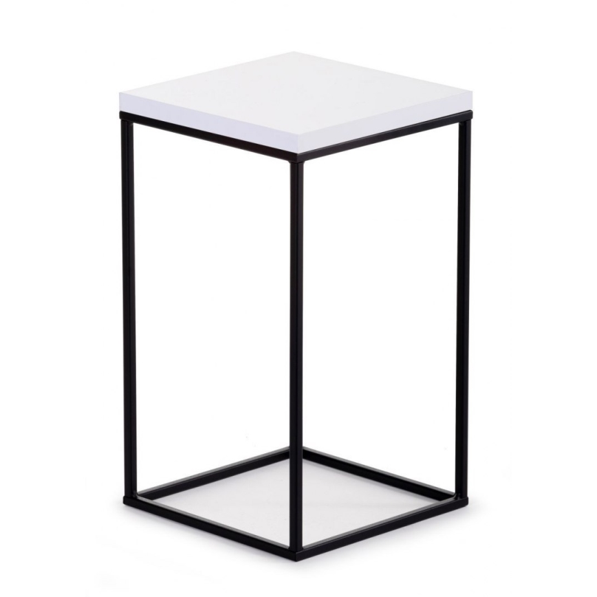Bloemenstandaard BASICLOFT 40x24 wit/zwart