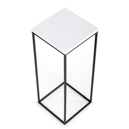 Bloemenstandaard BASICLOFT 60x24 zwart/wit