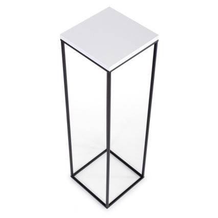 Bloemenstandaard BASICLOFT 80x24 zwart/wit
