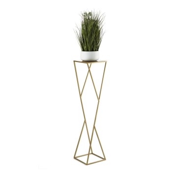 Bloemenstandaard LOFT 100x23,5 cm goudkleurig
