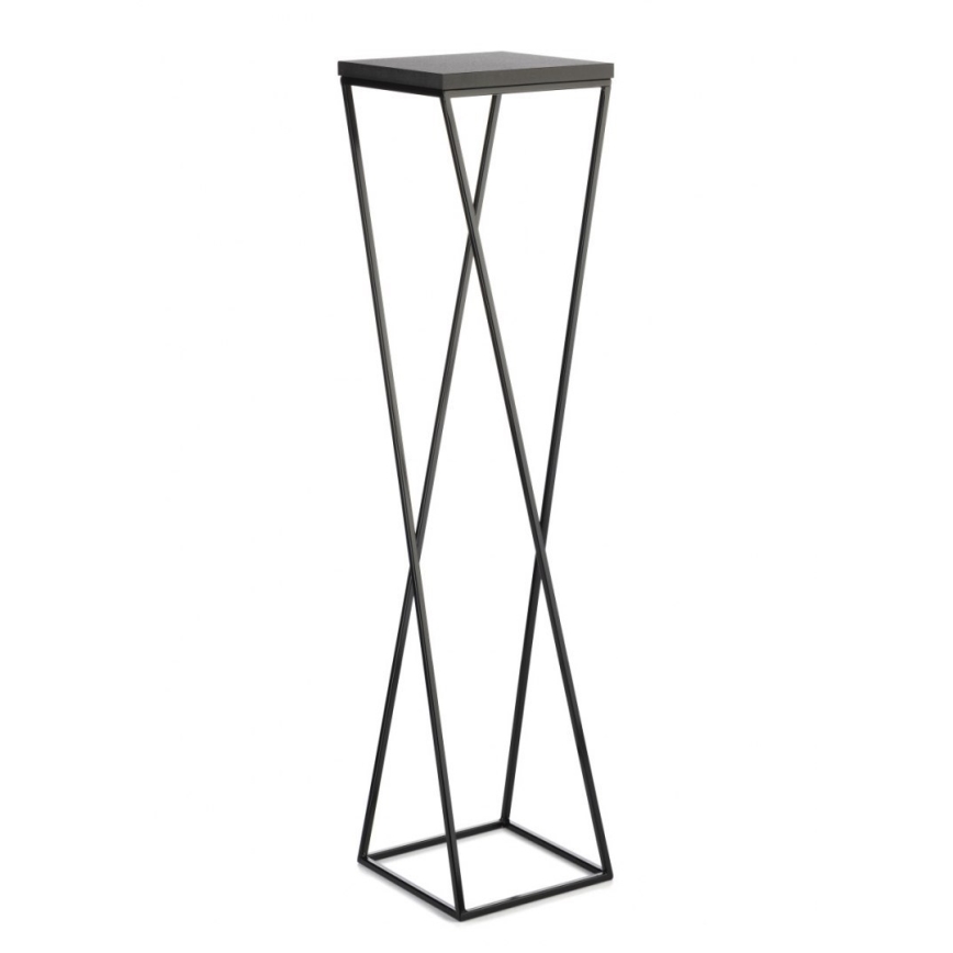 Bloemenstandaard LOFT 100x24 cm zwart