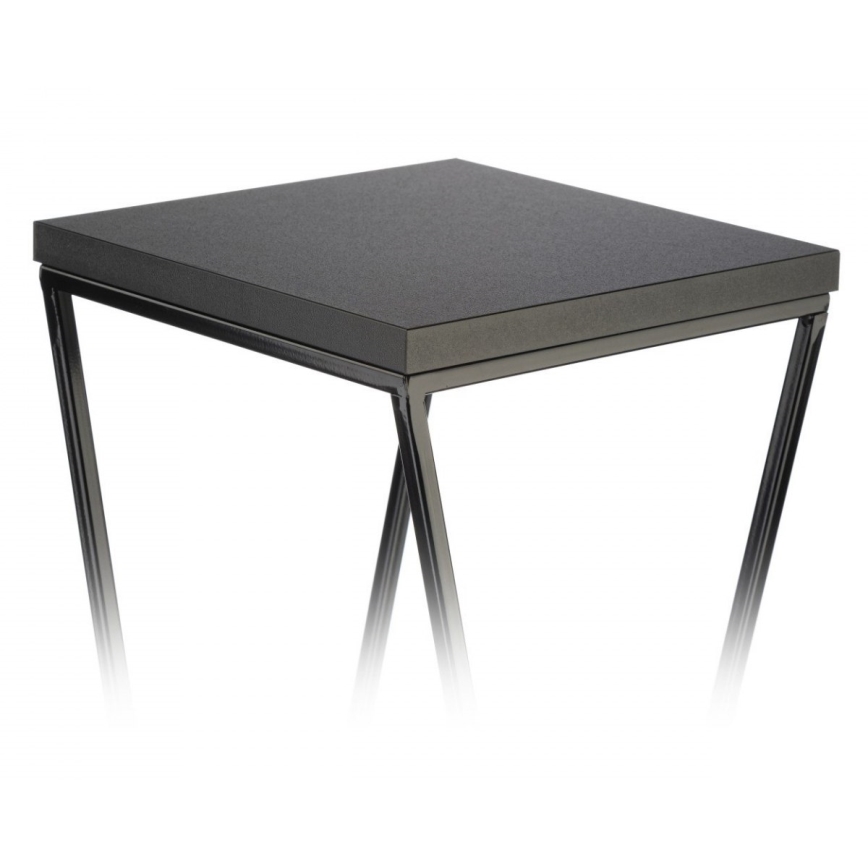 Bloemenstandaard LOFT 100x24 cm zwart