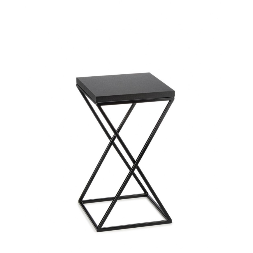 Bloemenstandaard LOFT 40x24 cm zwart