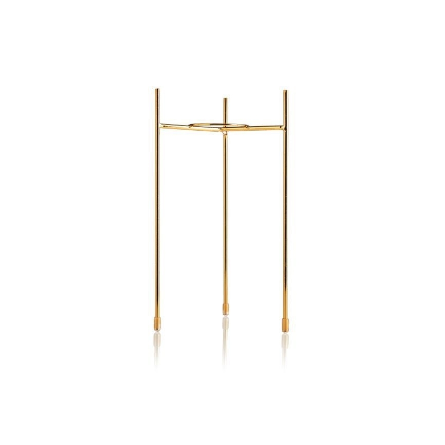 Bloemenstandaard NILA 28x11 cm zwart/goud