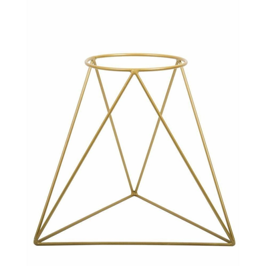 Bloempotstandaard TRIANGL 40x45 cm goudkleurig