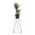Bloempotstandaard TRIANGL 90x50 cm goudkleurig