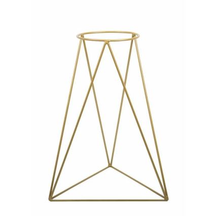 Bloempotstandaard TRIANGL 90x50 cm goudkleurig