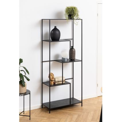 Boekenkast ALMA antraciet