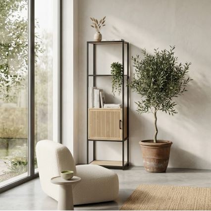 Boekenkast BAZO 43x153 cm bruin