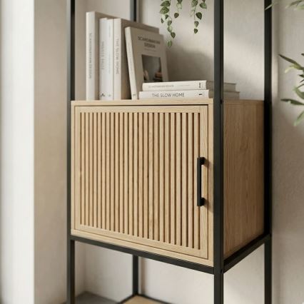Boekenkast BAZO 43x153 cm bruin